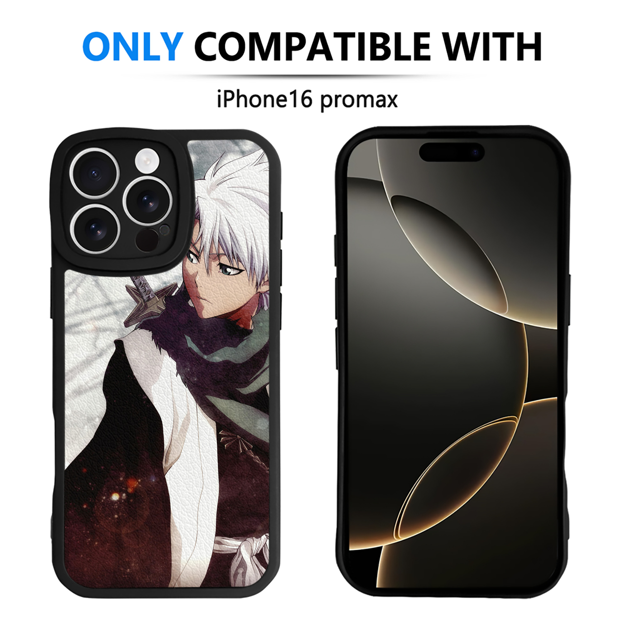 （画像用） ブリーチ BLEACH 【iPhone 16シリーズ対応】シリコンスマホケース（レザー調） 材質：シリコン
